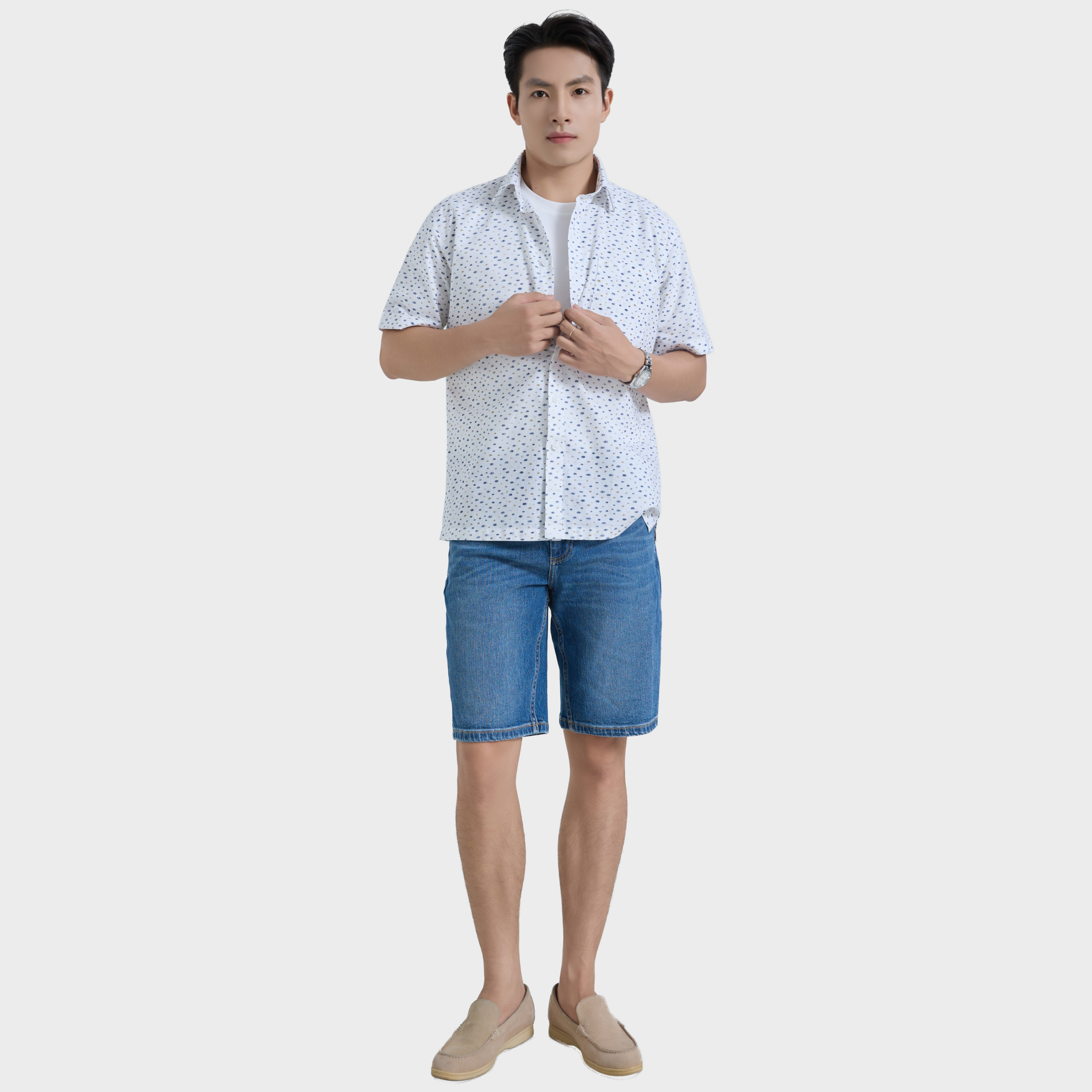  Quần Jean ngắn nam cao cấp Belluni - QJS.CS.BE 1 
