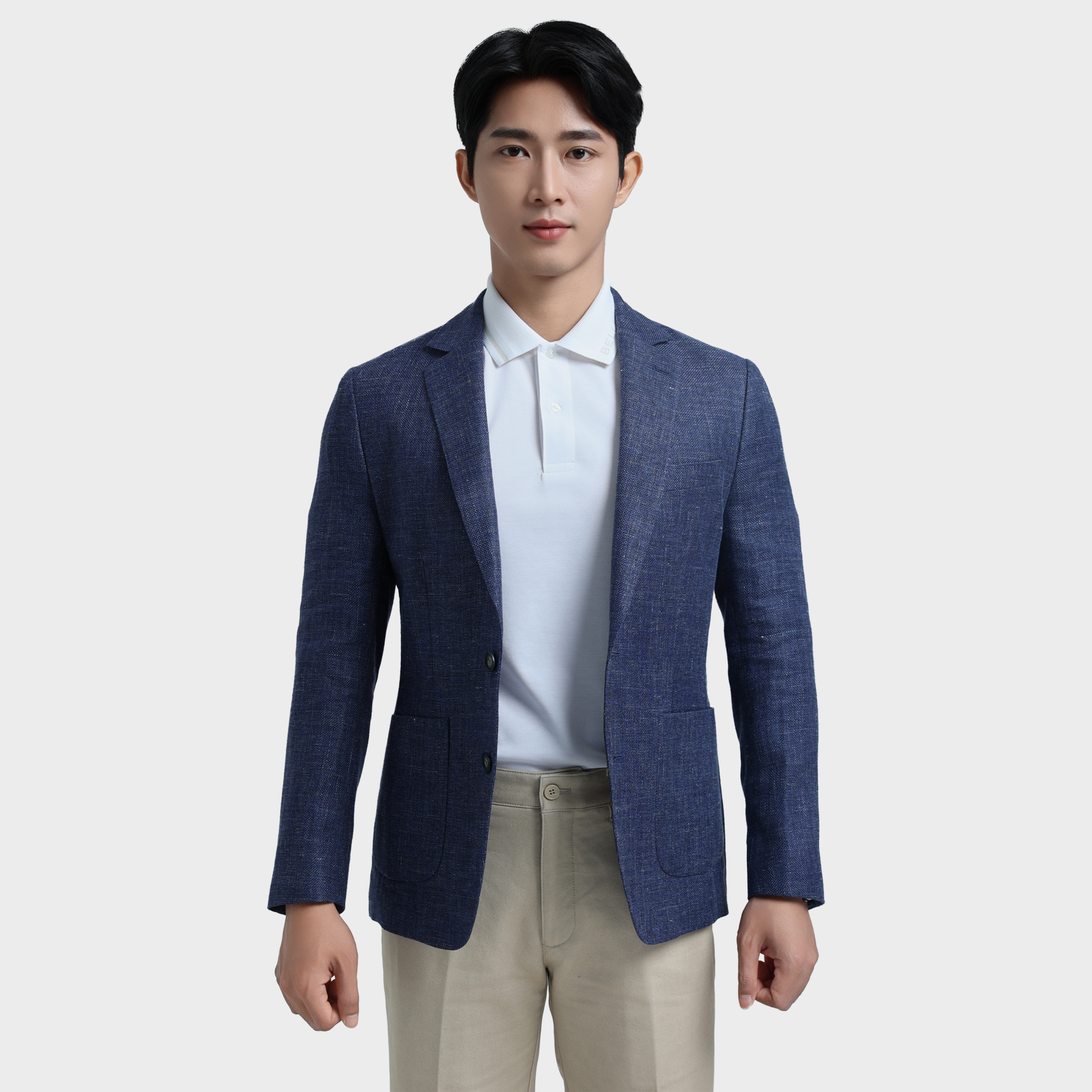  Vest Denim công sở hàng hiệu Belluni  - Vest.VBZ.WCL.BE 1 