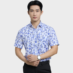  Áo sơ mi KNIT( sơ mi thun ) ngắn tay BELLUNI - ABN.PS.BE 324 
