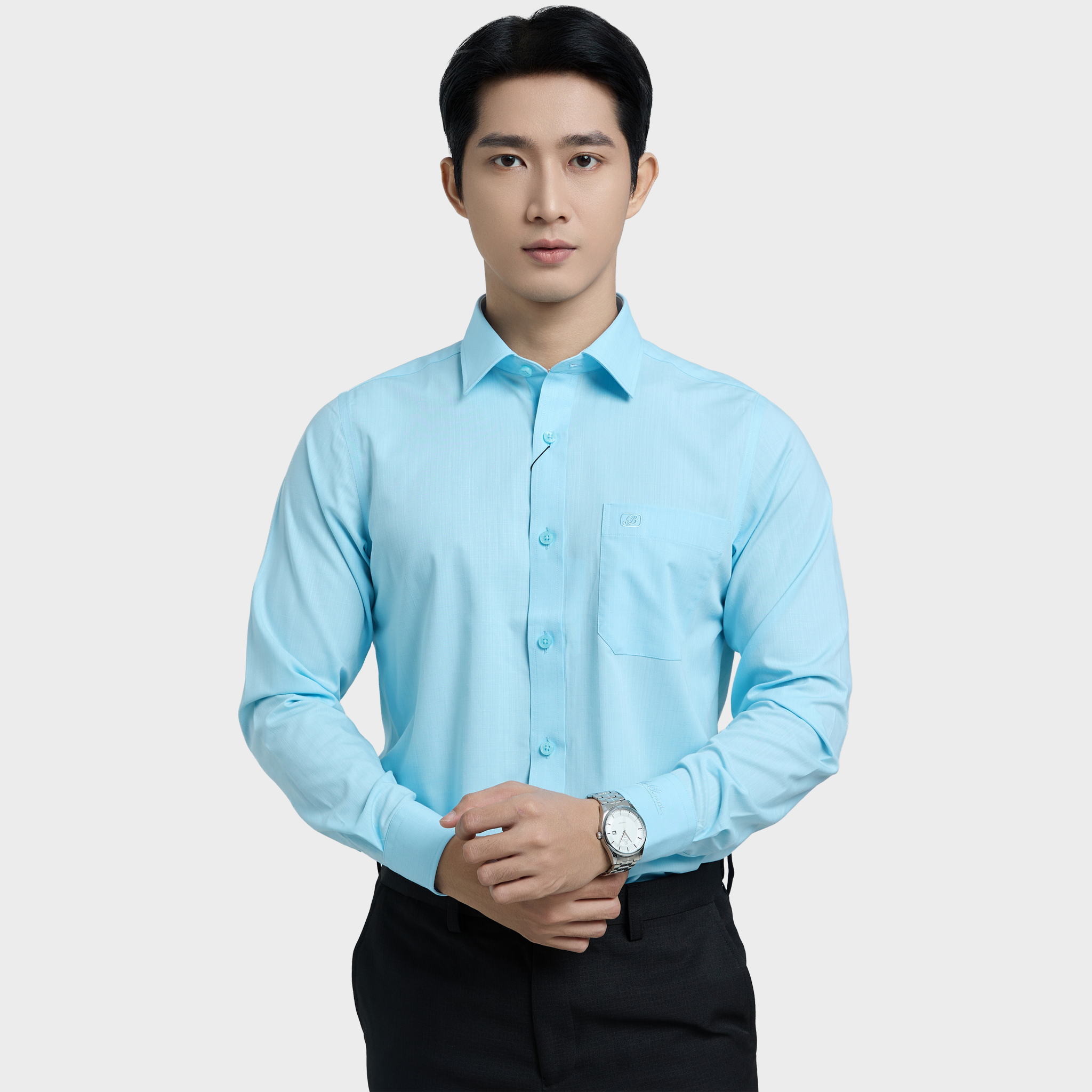  Áo sơ mi nam dài tay cao cấp BELLUNI  ABD.MBS.BE 216 