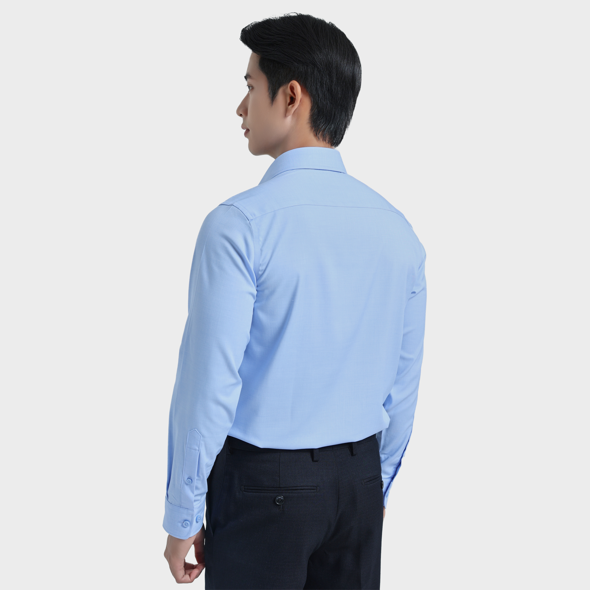  Áo sơ mi nam dài tay BELLUNI vải sợi sồi thoải mái thanh lịch - ABD.PML.BE 232 