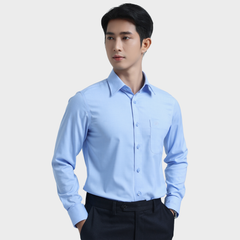  Áo sơ mi nam dài tay BELLUNI vải sợi sồi thoải mái thanh lịch - ABD.PML.BE 232 