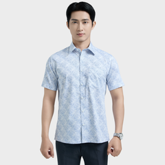  Áo sơ mi nam ngắn tay cao cấp BELLUNI vải sợi tre - ABN.BPS.BE 321 
