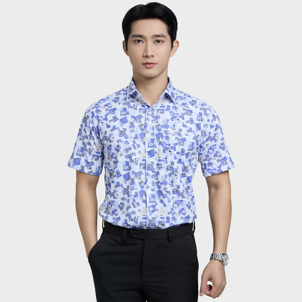  Áo sơ mi KNIT (sơ mi thun) ngắn tay BELLUNI - ABN.PS.BE 324 