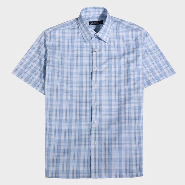  Áo sơ mi nam ngắn tay cao cấp BELLUNI vải sợi tre - ABN.BP.BE 353 