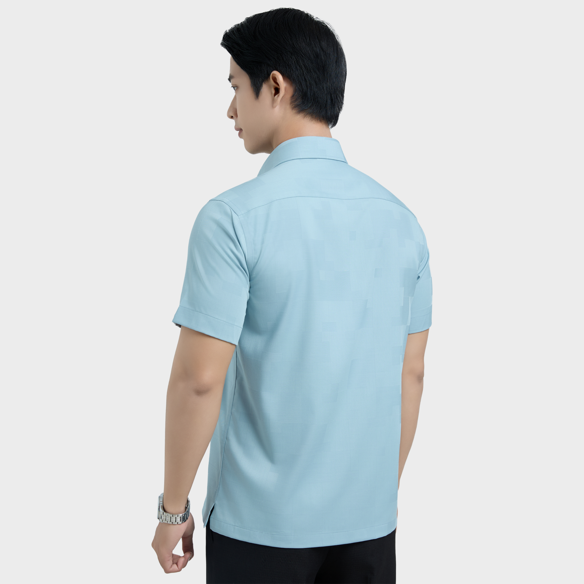 Áo sơ mi nam ngắn tay cao cấp BELLUNI - ABN.MMS.BE 314 