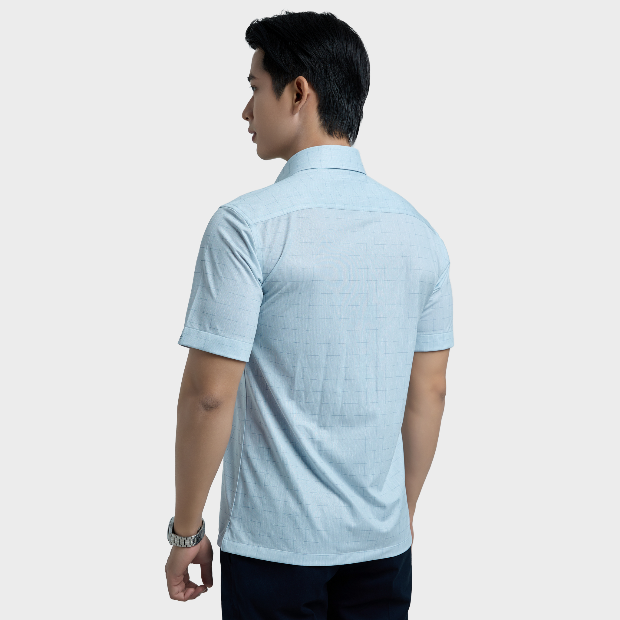  Áo sơ mi KNIT (sơ mi thun) ngắn tay BELLUNI - ABN.PS.BE 344 