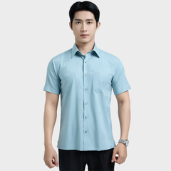  Áo sơ mi nam ngắn tay cao cấp BELLUNI - ABN.MMS.BE 314 