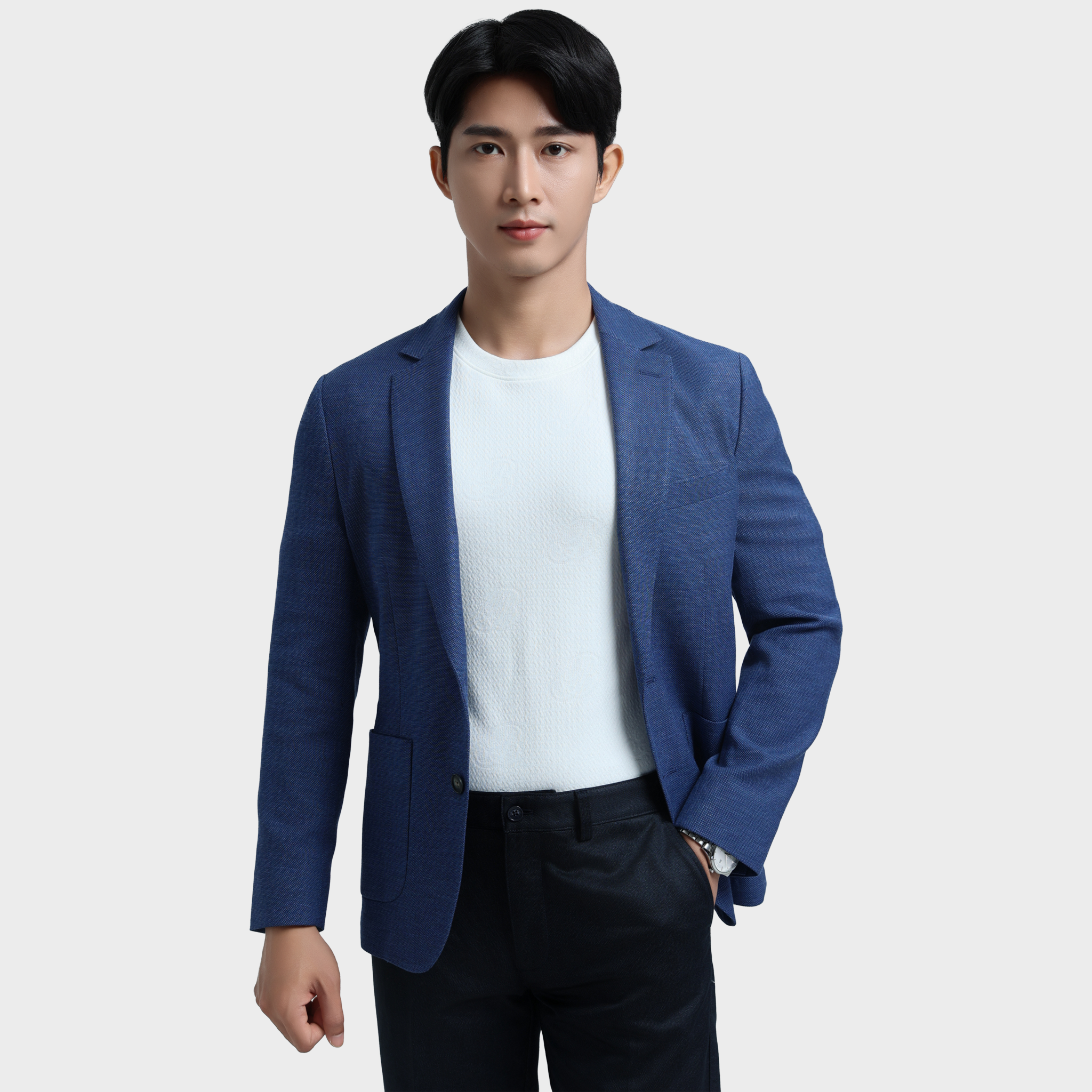  Vest Denim công sở hàng hiệu Belluni  - Vest.VBZ.WCL.BE 1 