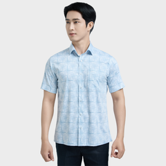  Áo sơ mi nam ngắn tay cao cấp BELLUNI vải sợi tre - ABN.BPS.BE 331 