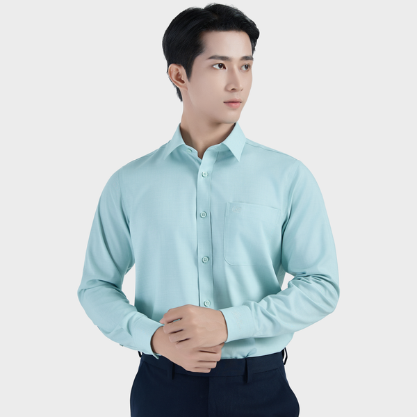  Áo sơ mi nam dài tay BELLUNI vải sợi sồi thoải mái thanh lịch - ABD.PML.BE 222 