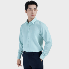  Áo sơ mi nam dài tay BELLUNI vải sợi sồi thoải mái thanh lịch - ABD.PML.BE 222 