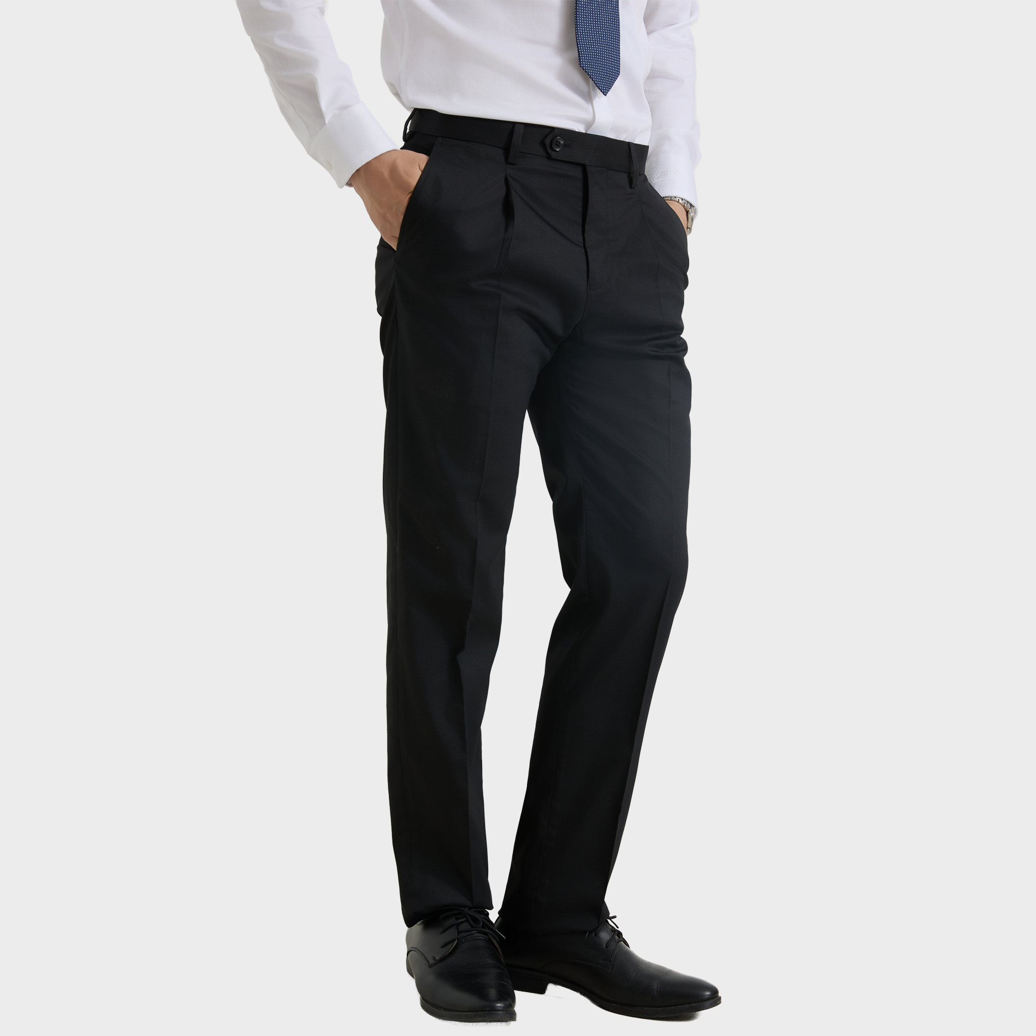  Quần tây có li nam công sở cao cấp Belluni vải sợi tre - QT1.BPS.BE 103 