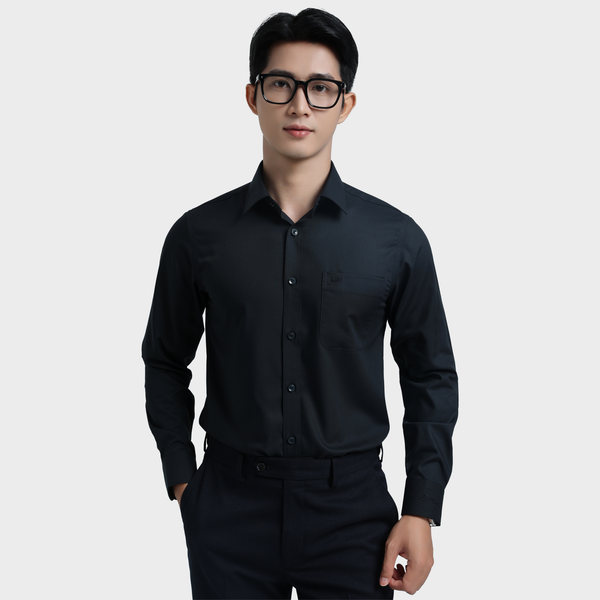  Áo sơ mi nam dài tay BELLUNI vải sợi sồi cao cấp - ABD.PMS.BE 225 