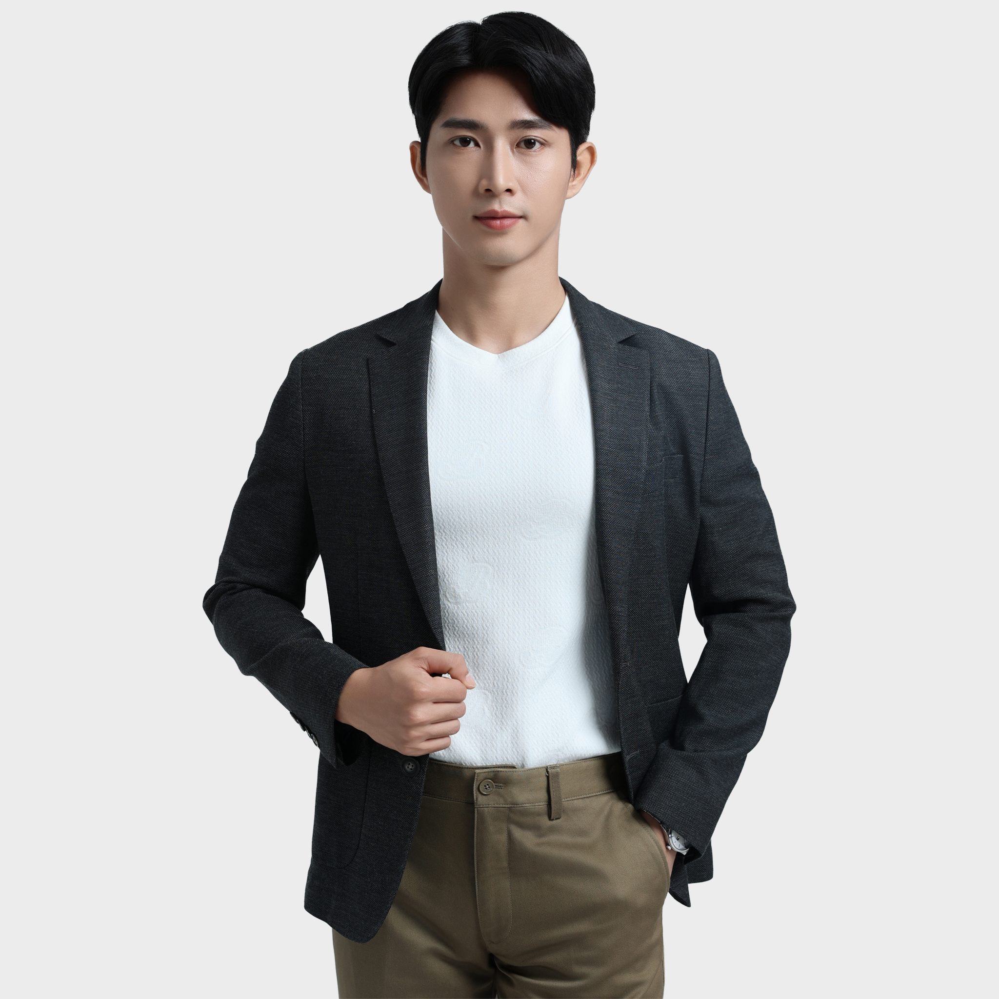  Vest Denim công sở hàng hiệu Belluni  - Vest.VBZ.WCL.BE 1 