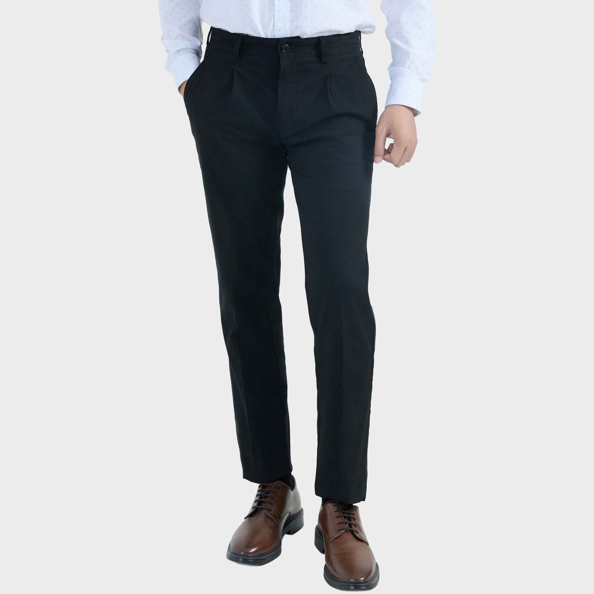  Quần khaki nam công sở cao cấp Belluni có ly - QK1.CMS.BE 30 