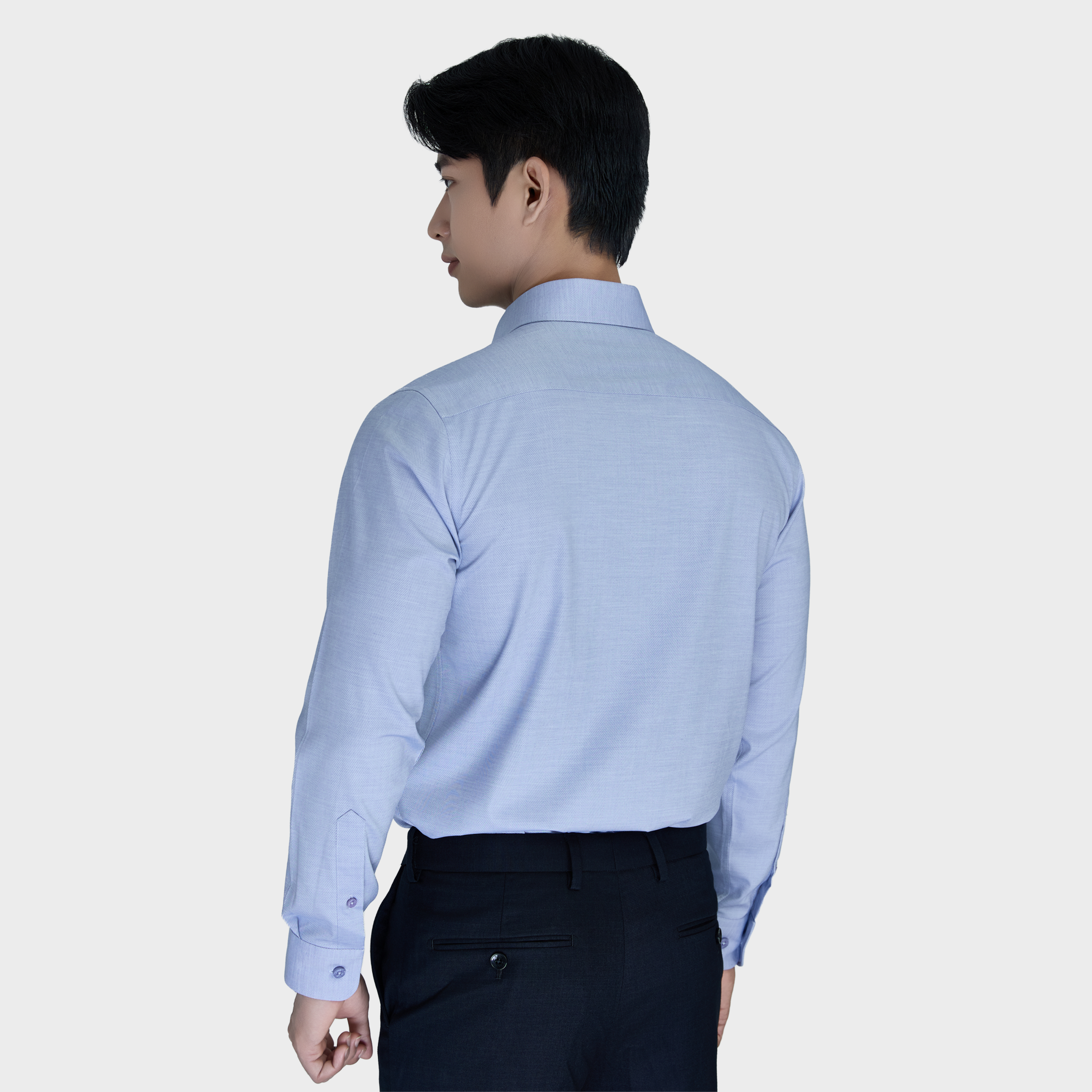  Áo sơ mi nam dài tay sợi bạc hà BELLUNI cao cấp - ABD.PMMS.BE 229 