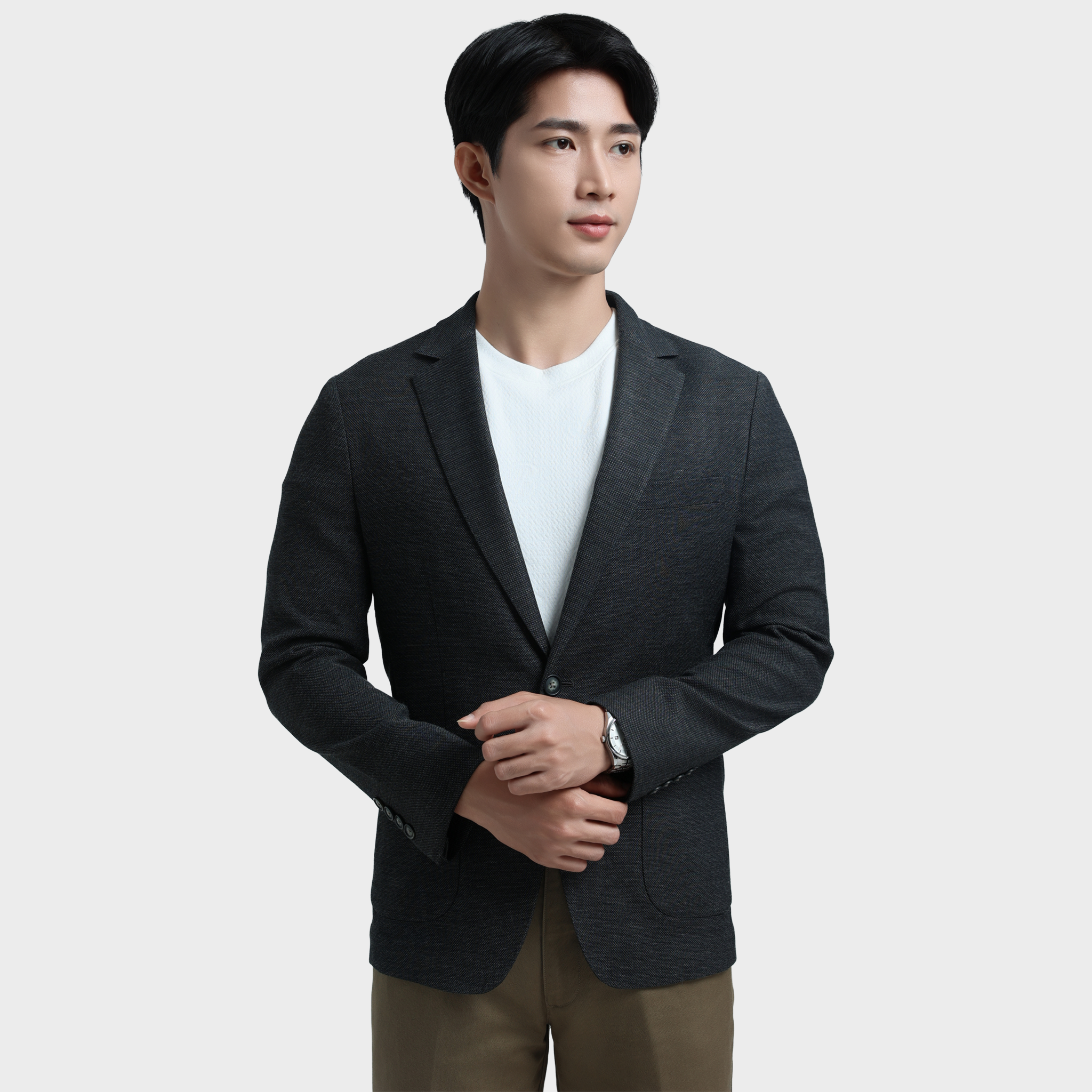  Vest Denim công sở hàng hiệu Belluni  - Vest.VBZ.WCL.BE 1 