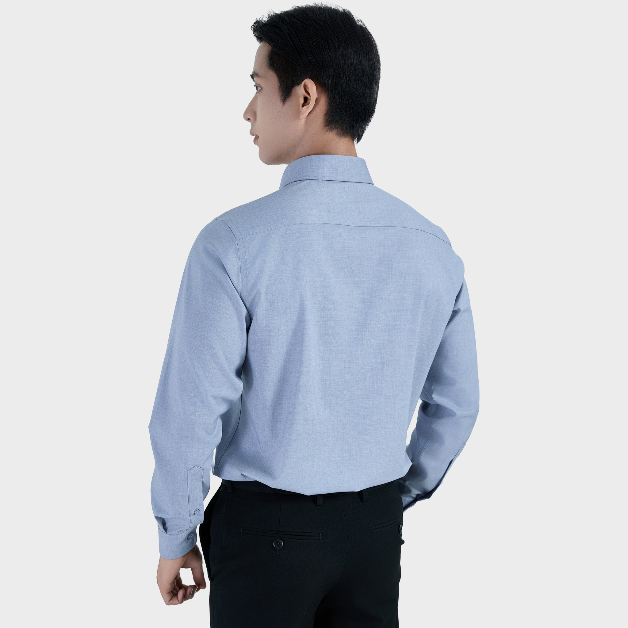  Áo sơ mi nam dài tay BELLUNI vải sợi sồi thoải mái thanh lịch - ABD.PML.BE 222 