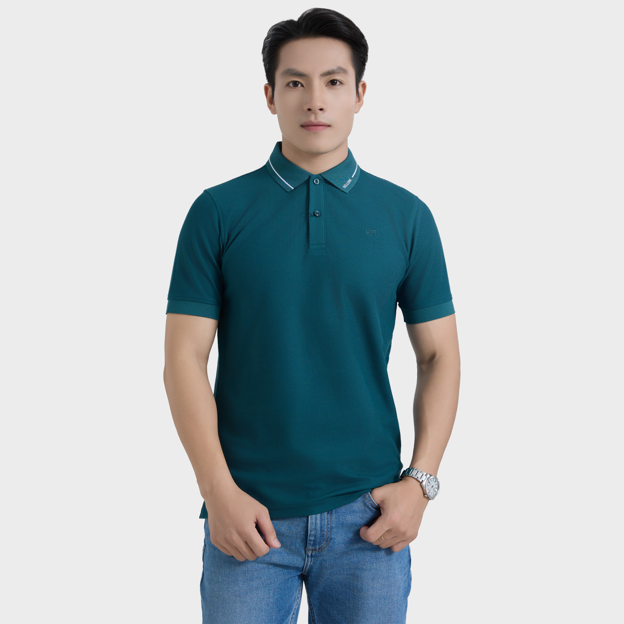  Áo thun nam Polo BELLUNI sợi tổng hợp cao cấp - AT.CP.BE 113 