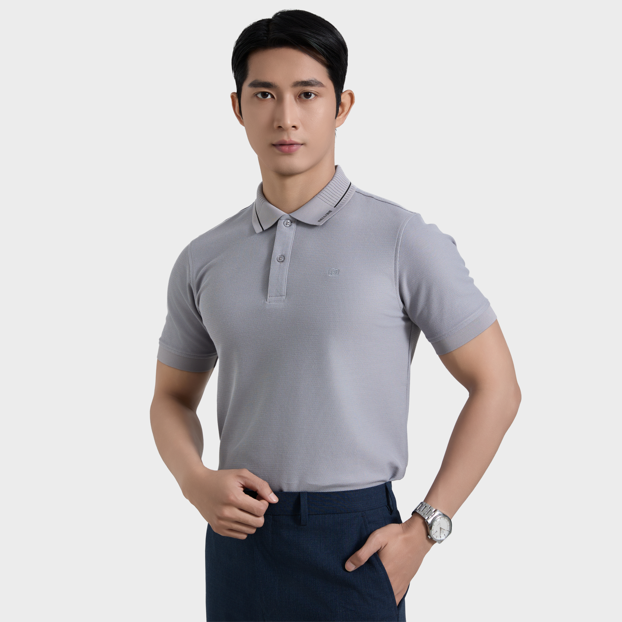  Áo thun nam Polo BELLUNI sợi tổng hợp cao cấp - AT.CP.BE 110 