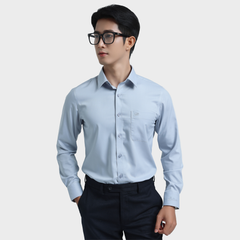  Áo sơ mi nam dài tay BELLUNI vải sợi sồi cao cấp - ABD.PMS.BE 225 