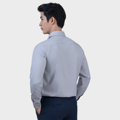  Áo Sơ Mi Nam Dài Tay - Sơ Mi Nam Cao Cấp Belluni Vân Xước, Co Giãn Tốt, Kháng Khuẩn ABD.PMS.BE 239 