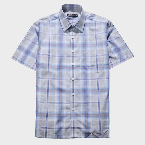  Áo sơ mi nam ngắn tay cao cấp BELLUNI vải sợi tre - ABN.BP.BE 353 