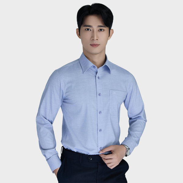  Áo sơ mi nam dài tay sợi bạc hà BELLUNI cao cấp - ABD.PMMS.BE 229 