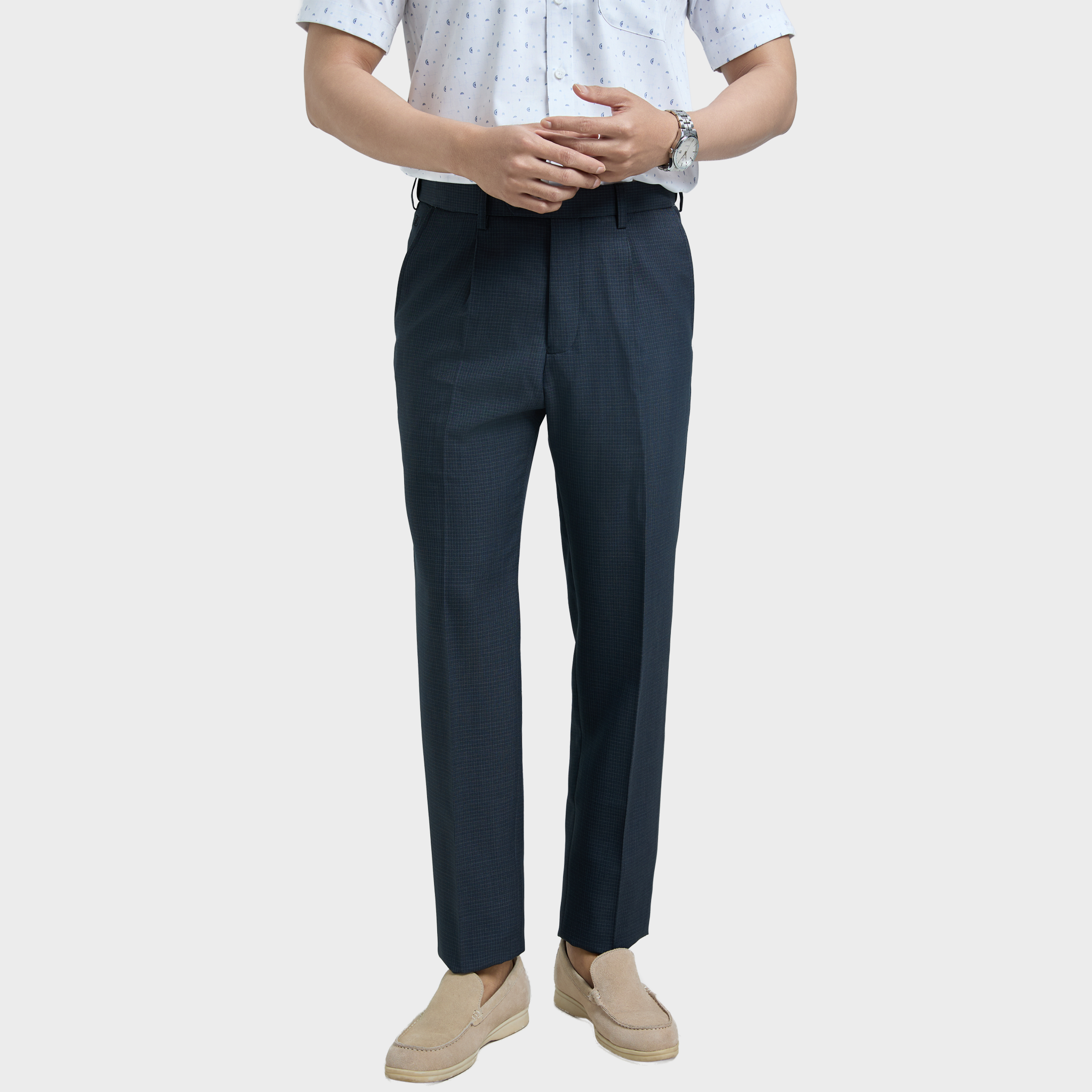  Quần tây nam có li công sở cao cấp BELLUNI  - QT1.P.BE 95 