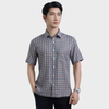  Áo Sơ Mi Nam Ngắn Tay Belluni Vải Sợi Sồi Mềm Mại Thoáng Khí - ABN.PM.BE 361 