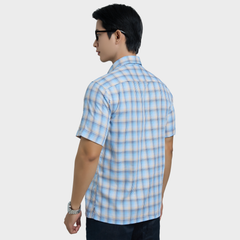  Áo sơ mi nam ngắn tay cao cấp BELLUNI vải sợi tre - ABN.BP.BE 327 