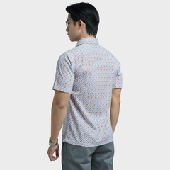  Áo sơ mi nam ngắn tay BELLUNI vải sợi sồi cao cấp - ABN.PMS.BE 339 