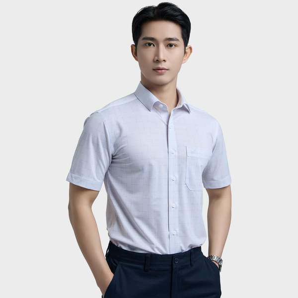  Áo sơ mi KNIT (sơ mi thun) ngắn tay BELLUNI - ABN.PS.BE 344 