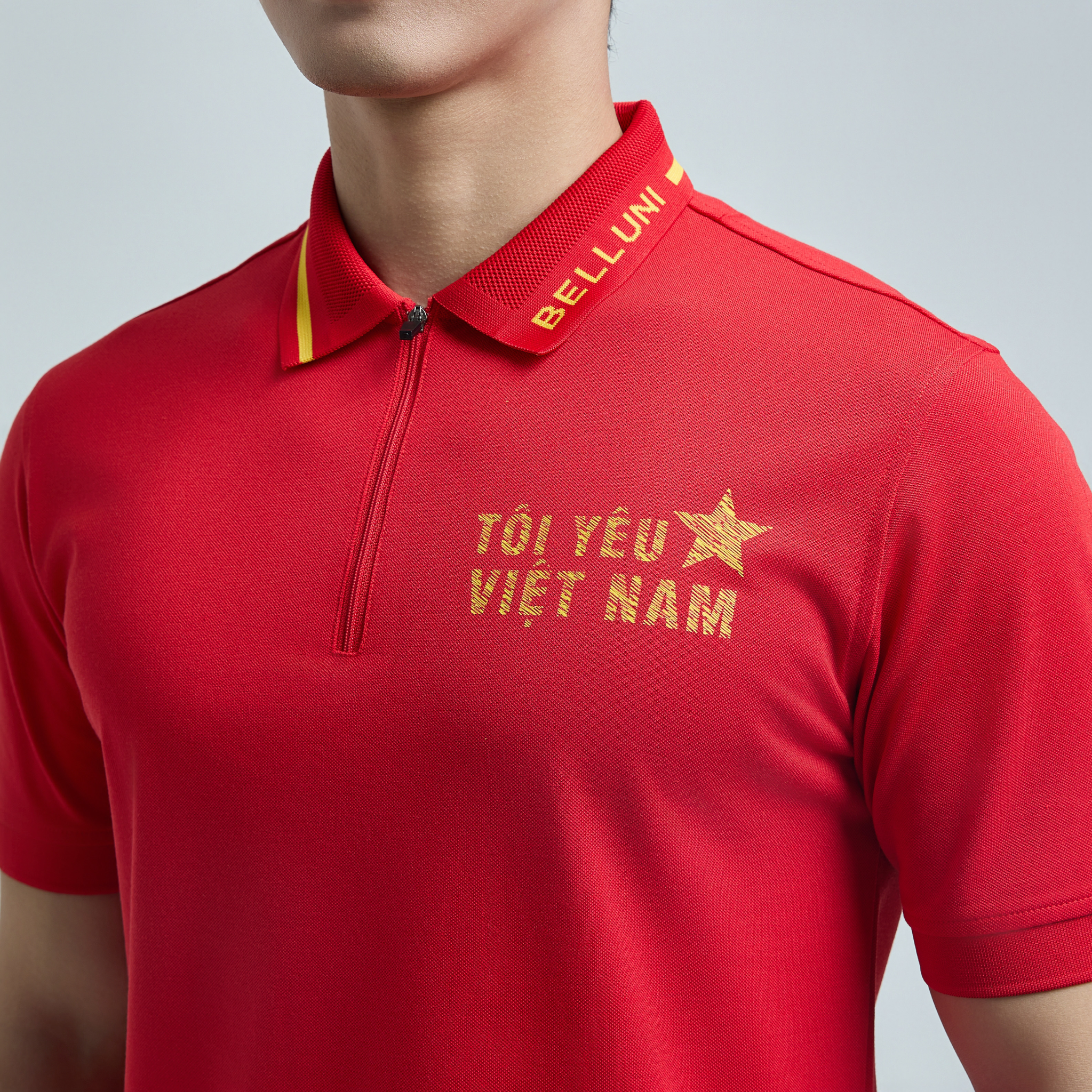  [Phiên bản giới hạn] Áo thun nam Polo Belluni Mừng Quốc Khánh 2/9  AT.PCS.BE 103 