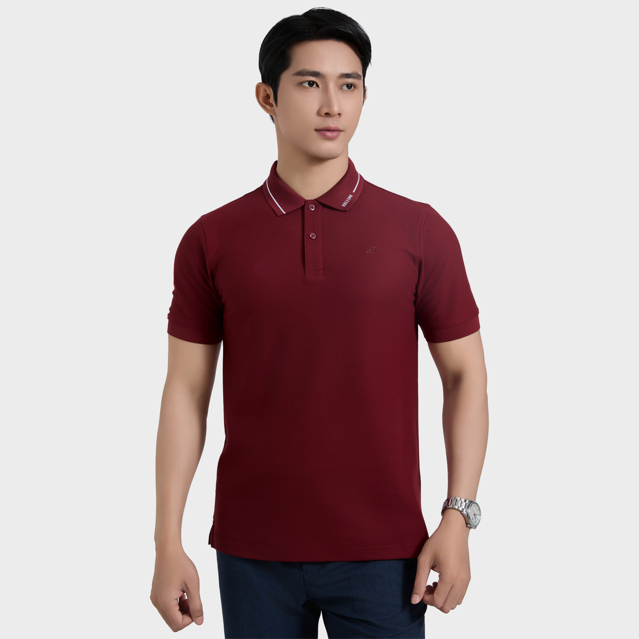  Áo thun nam Polo BELLUNI sợi tổng hợp cao cấp - AT.CP.BE 110 
