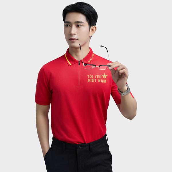  [Phiên bản giới hạn] Áo thun nam Polo Belluni Mừng Quốc Khánh 2/9  AT.PCS.BE 103 