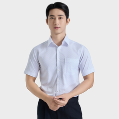  Áo sơ mi nam ngắn tay cao cấp BELLUNI vải sợi tre - ABN.BPS.BE 351 