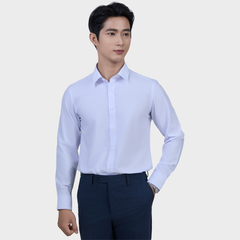  Áo Sơ Mi Trắng Nam Dài Tay Sợi Sồi Công Sở Thanh Lịch - ABD.PM.BE 259 
