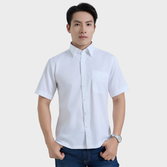  Áo sơ mi nam ngắn tay cotton cao cấp BELLUNI - ANL.CM.BE 10 