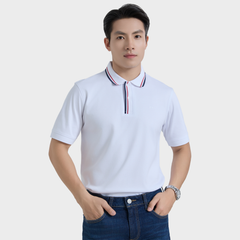 Áo Polo Nam Cotton Interlock – Trẻ Trung, Năng Động- AT.CM.BE 114 