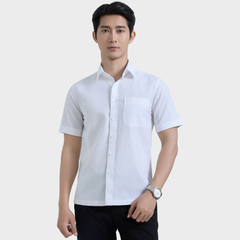  Áo Sơ Mi Nam Linen Cotton Tay Ngắn – Thoáng Mát, Lịch Lãm - ABN.LC.BE 330 