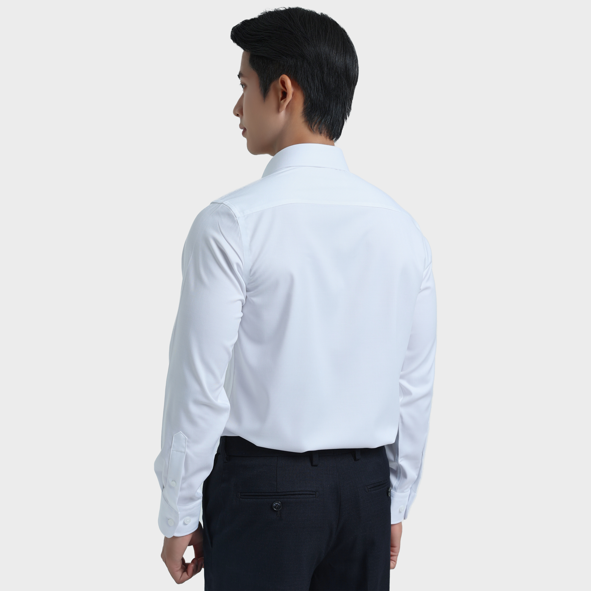  Áo sơ mi nam dài tay BELLUNI vải sợi sồi thoải mái thanh lịch - ABD.PML.BE 233 