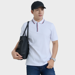  Áo Polo Nam Cotton Interlock – Trẻ Trung, Năng Động- AT.CM.BE 114 
