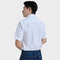  Áo sơ mi nam ngắn tay cotton cao cấp BELLUNI - ANL.CM.BE 10 