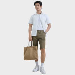  Áo Sơ Mi Nam Linen Cotton Tay Ngắn – Thoáng Mát, Lịch Lãm - ABN.LC.BE 330 