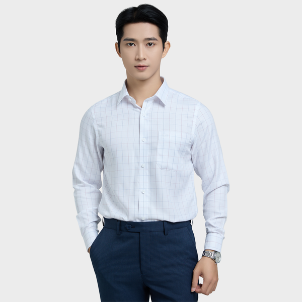  Áo sơ mi nam dài tay cao cấp BELLUNI vải sợi tre  ABD.BP.BE 221 