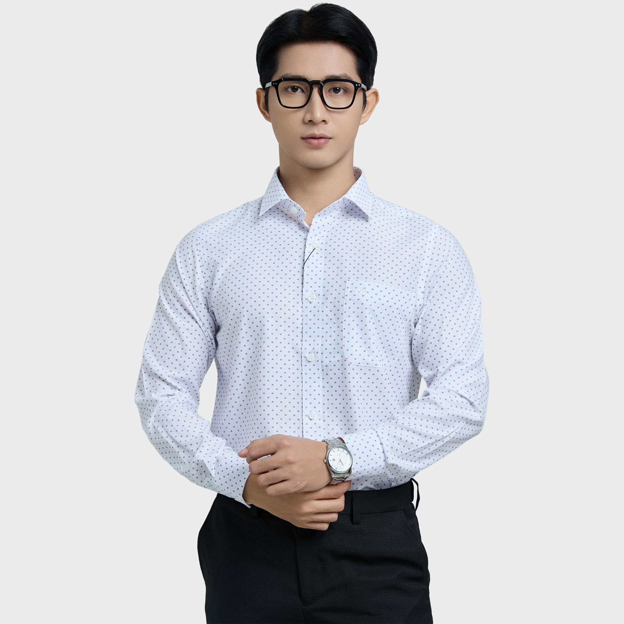  Áo sơ mi nam dài tay cao cấp vải sợi tre - ABD.BP.BE 218 