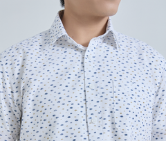  Áo Sơ Mi Nam Linen Cotton Tay Ngắn – Thoáng Mát, Lịch Lãm - ABN.LC.BE 330 