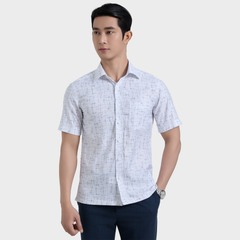  Áo sơ mi nam ngắn tay BELLUNI sợi COFREX thoáng mát nhanh khô - ABN.CR.BE 357 